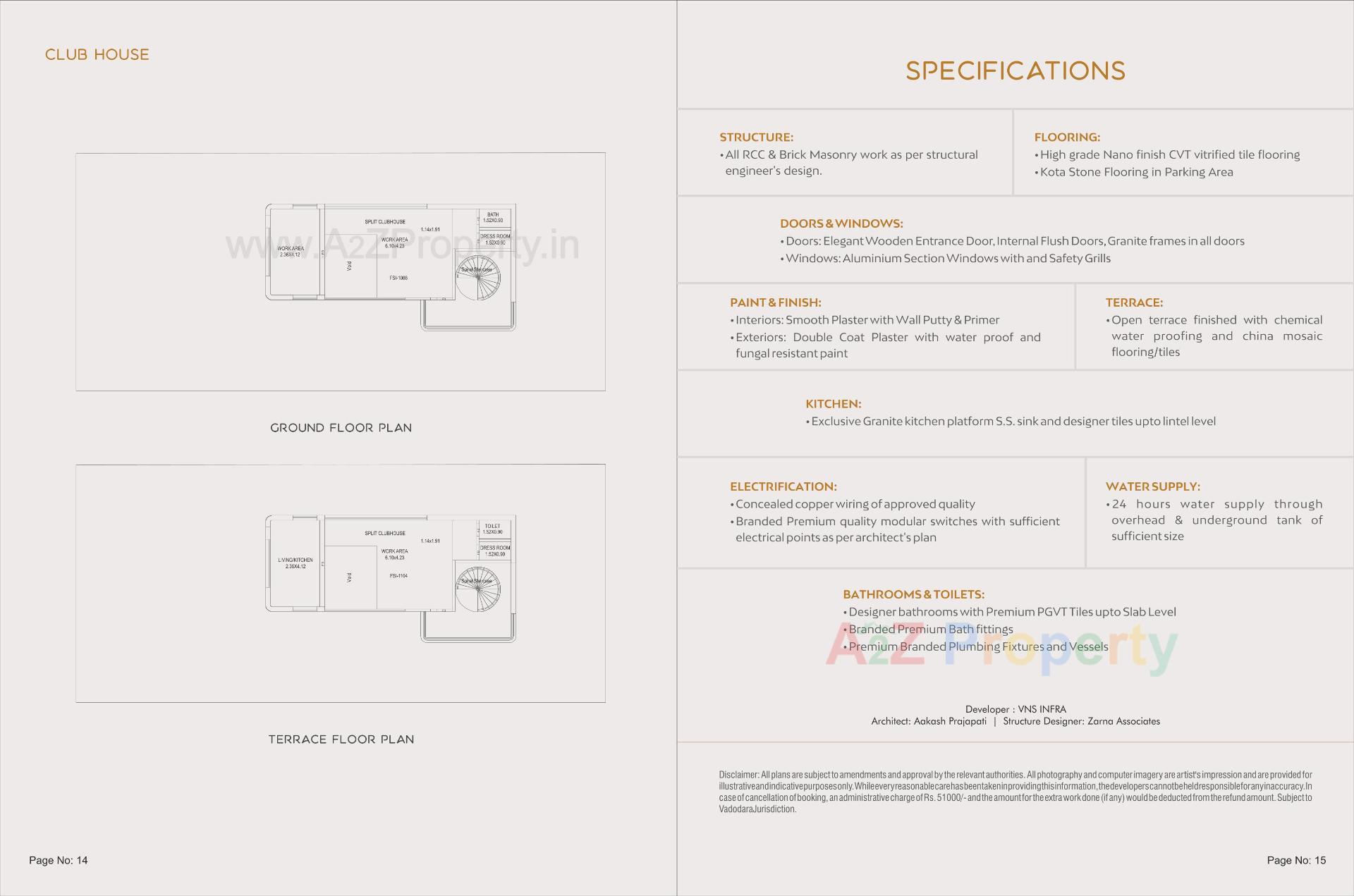  of real estate project Serenity Nest located at Sevasi , Vadodara, Gujarat