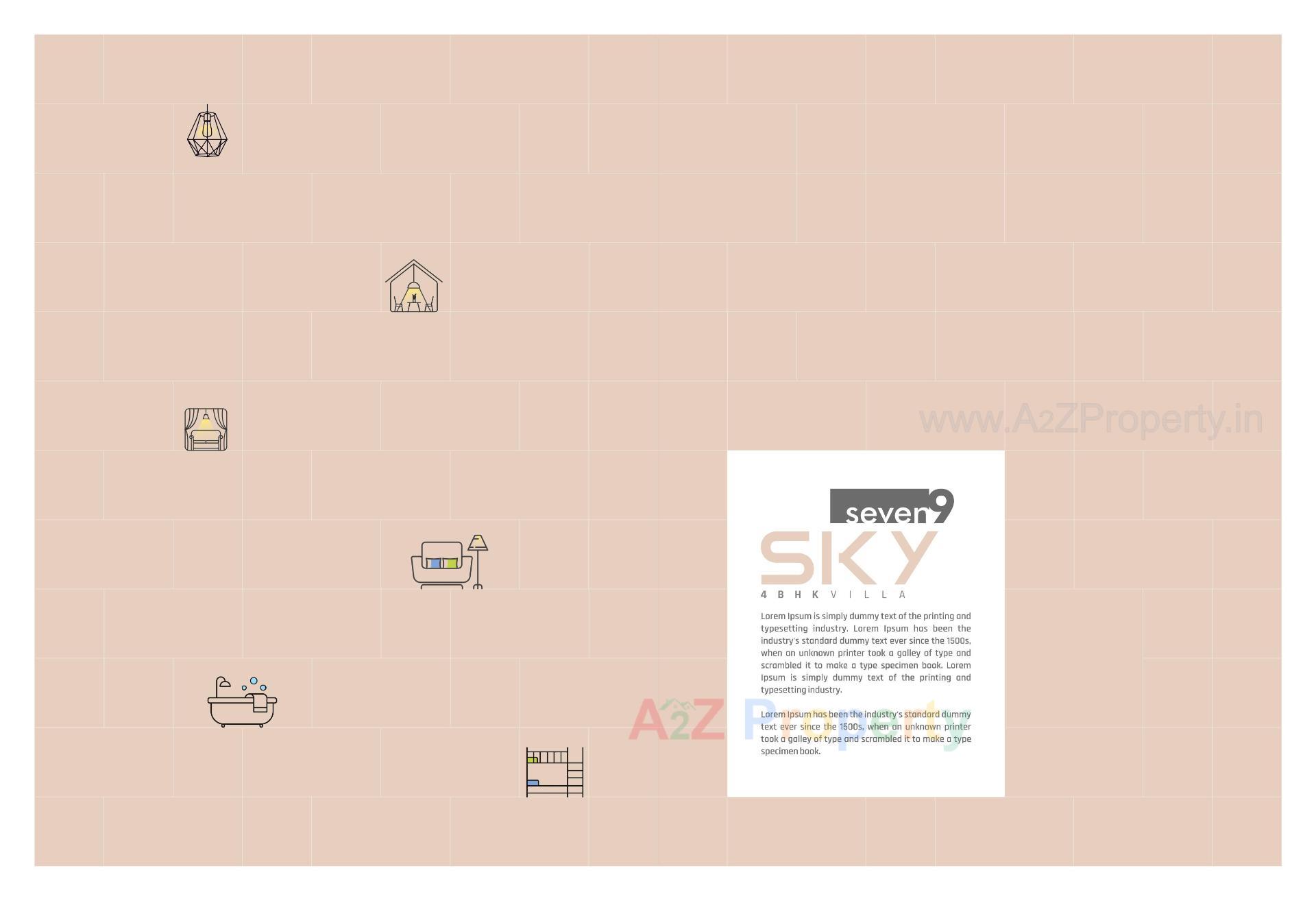  of real estate project Seven 9 Sky located at Chhani, Vadodara, Gujarat