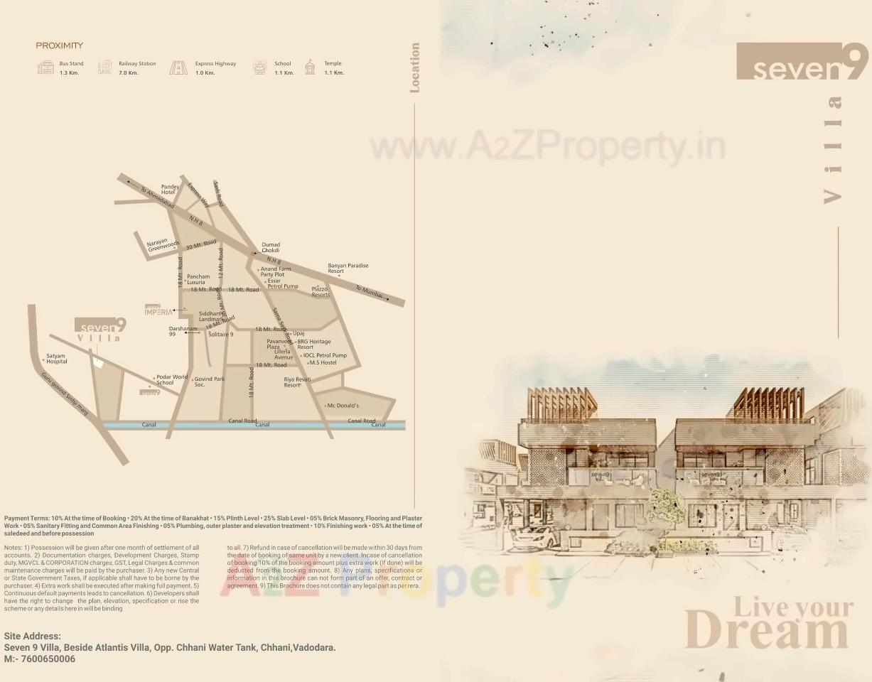  of real estate project Seven 9 Villa located at Vadodara, Vadodara, Gujarat