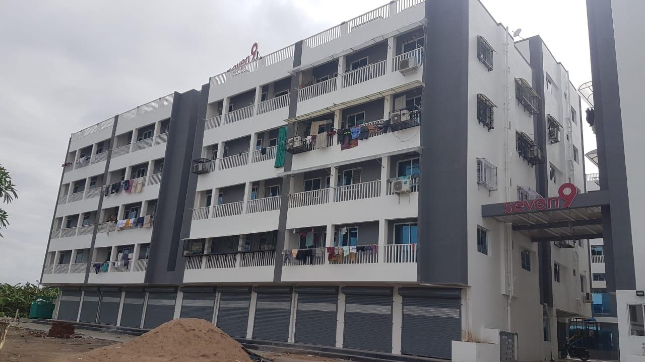 190938_const of real estate project Seven located at Chhani, Vadodara, Gujarat
