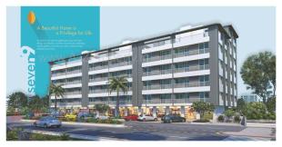 Elevation of real estate project Seven located at Chhani, Vadodara, Gujarat