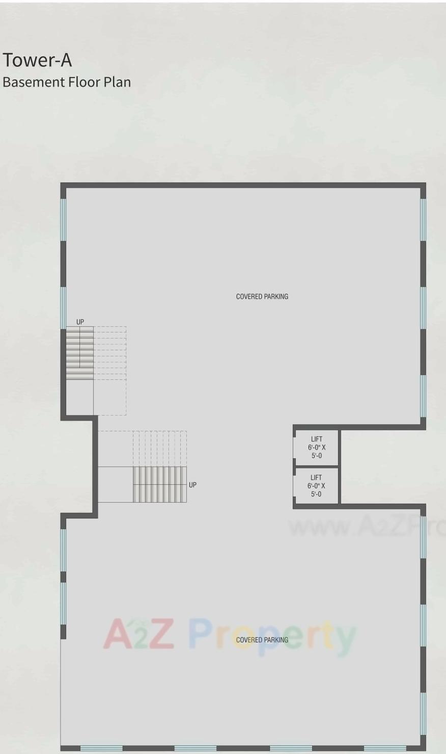 Layout of real estate project Seven Sky located at Harni, Vadodara, Gujarat