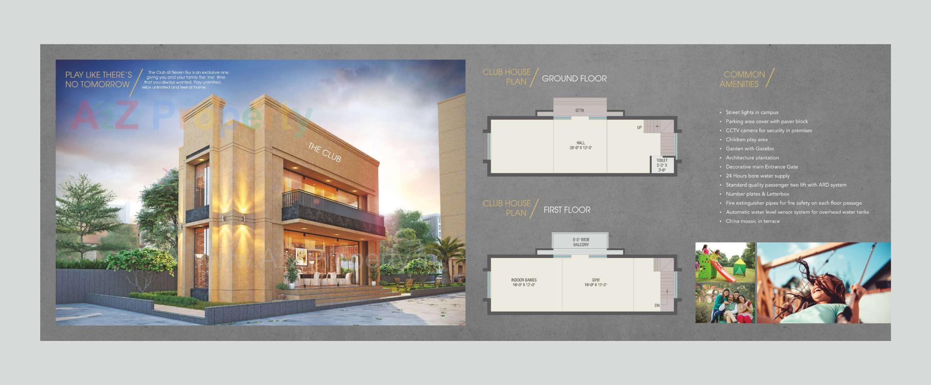  of real estate project Seven Sky located at Tarsali, Vadodara, Gujarat