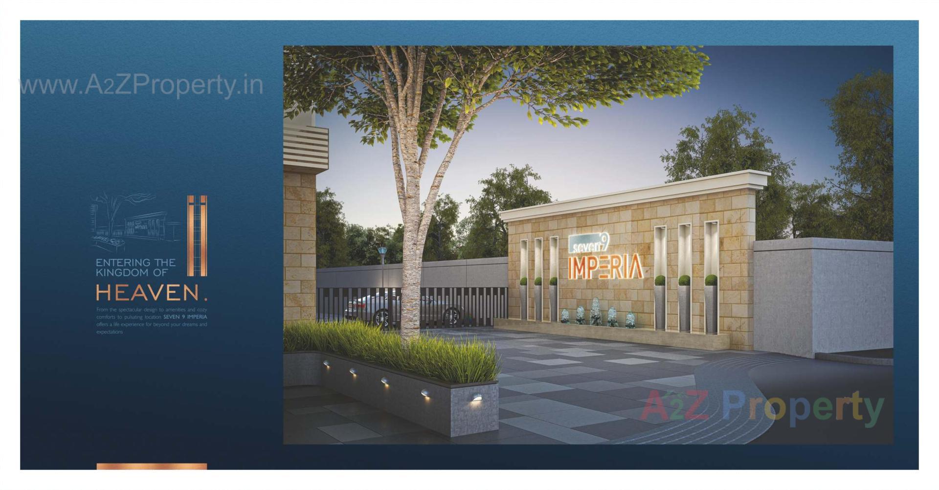 3D Elevation of real estate project Seven9 Imperia located at Vadodara, Vadodara, Gujarat