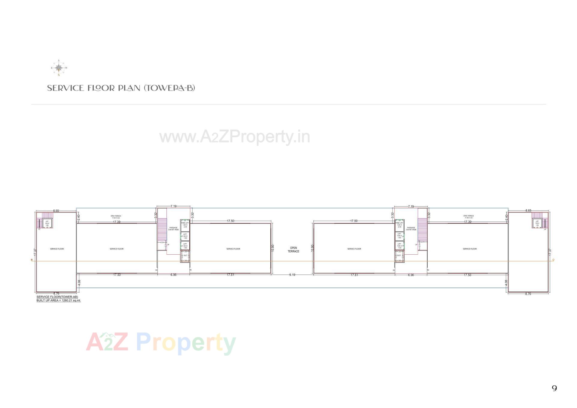 Layout of real estate project Shagun Lifestyle located at Sewasi, Vadodara, Gujarat
