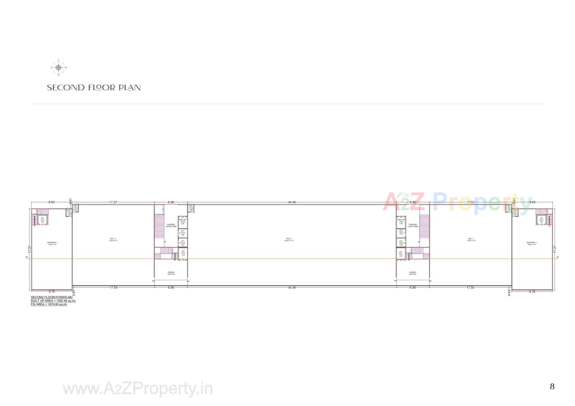 Layout of real estate project Shagun Lifestyle located at Sewasi, Vadodara, Gujarat