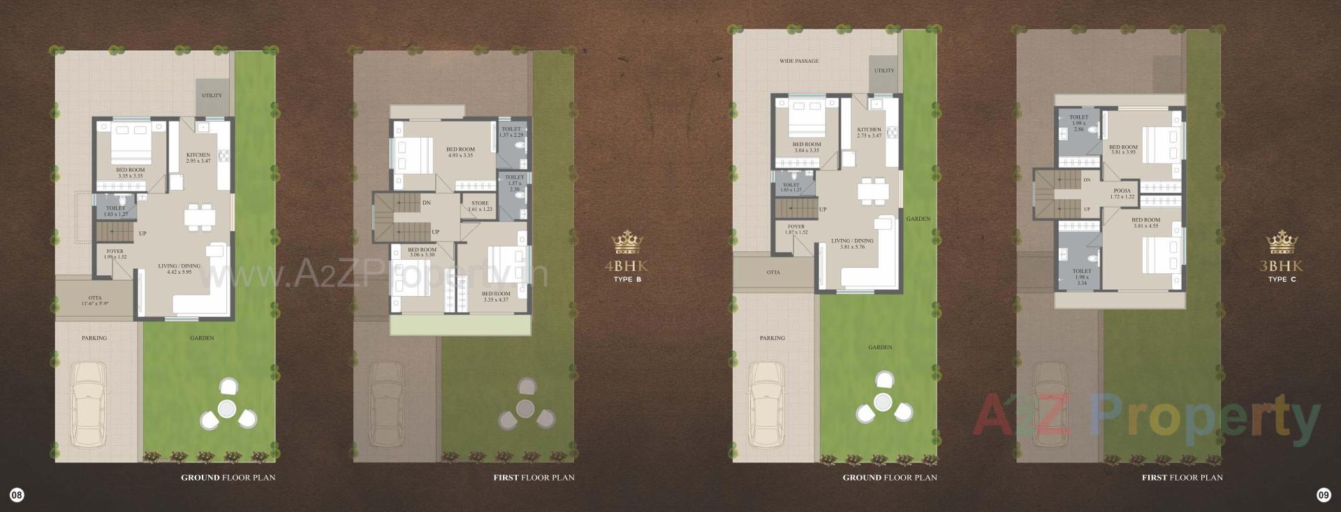 Layout of real estate project Shangri La Imperial located at Vaghodia, Vadodara, Gujarat