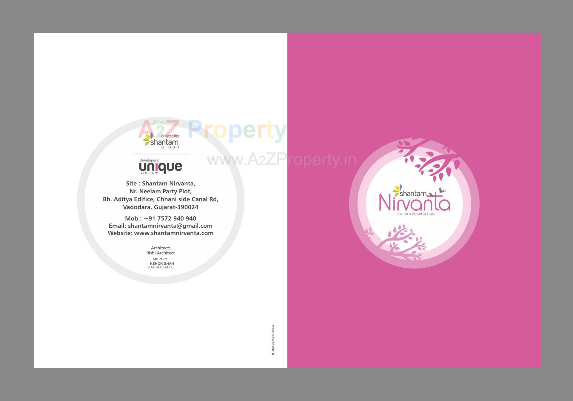  of real estate project Shantam Nirvanta located at Vadodara, Vadodara, Gujarat