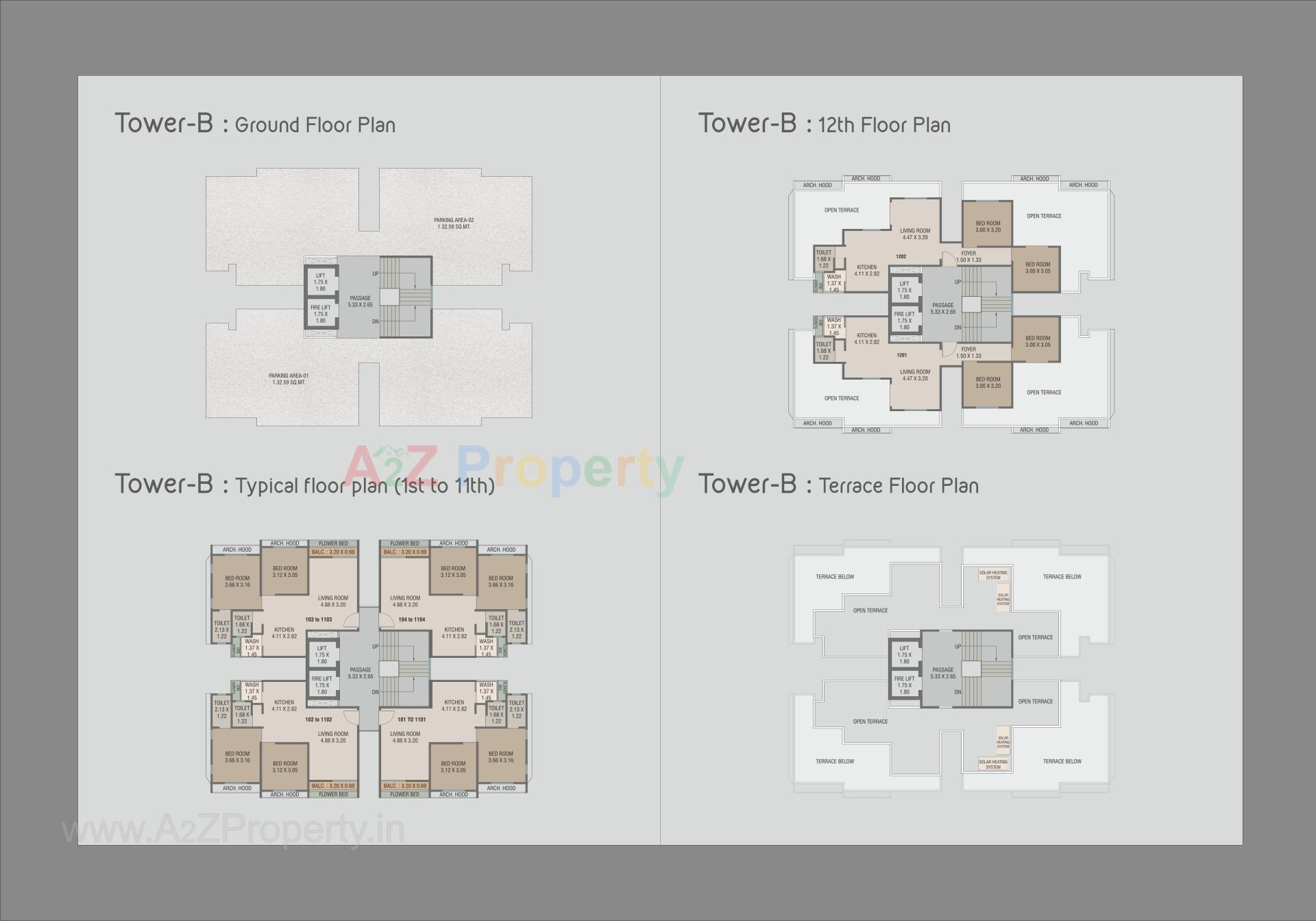 Layout of real estate project Shantam Nirvanta located at Vadodara, Vadodara, Gujarat