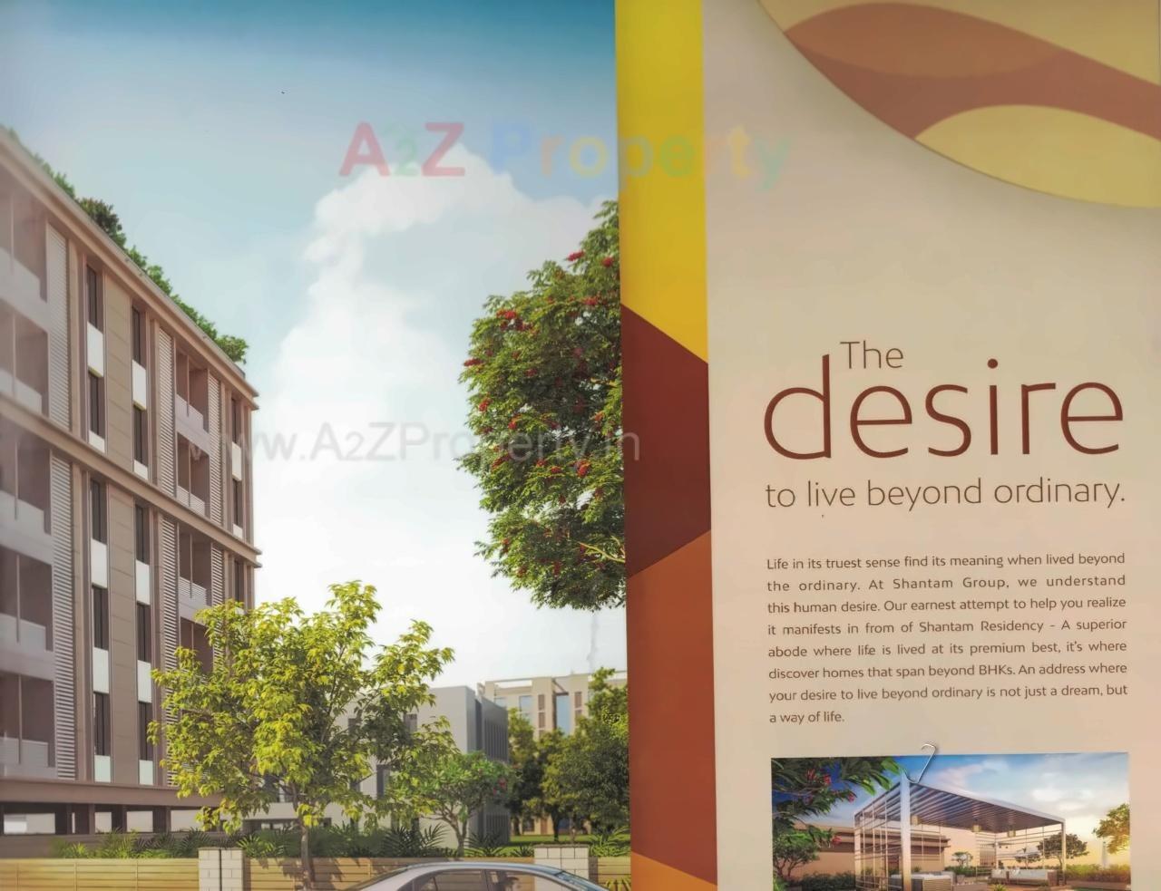  of real estate project Shantam Residency located at Gotri, Vadodara, Gujarat