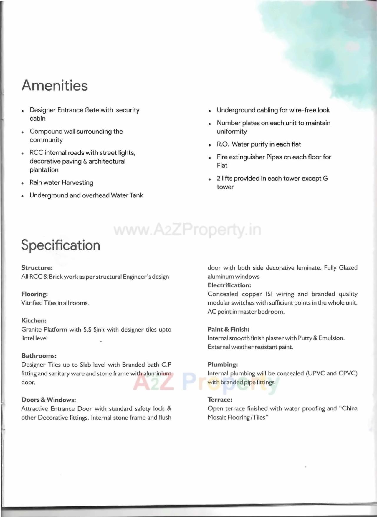  of real estate project Shantam Skyline located at Tarsali, Vadodara, Gujarat