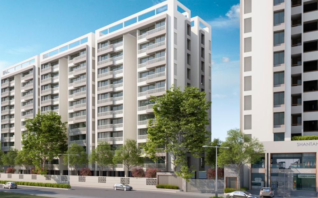 Corner View of real estate project Shantanu Green   Plot No located at Vadodara, Vadodara, Gujarat