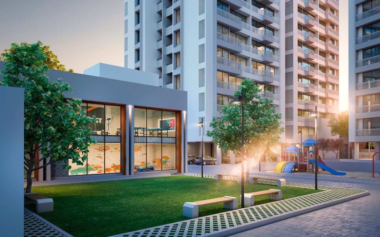 Gate View of real estate project Shantanu Green   Plot No located at Vadodara, Vadodara, Gujarat