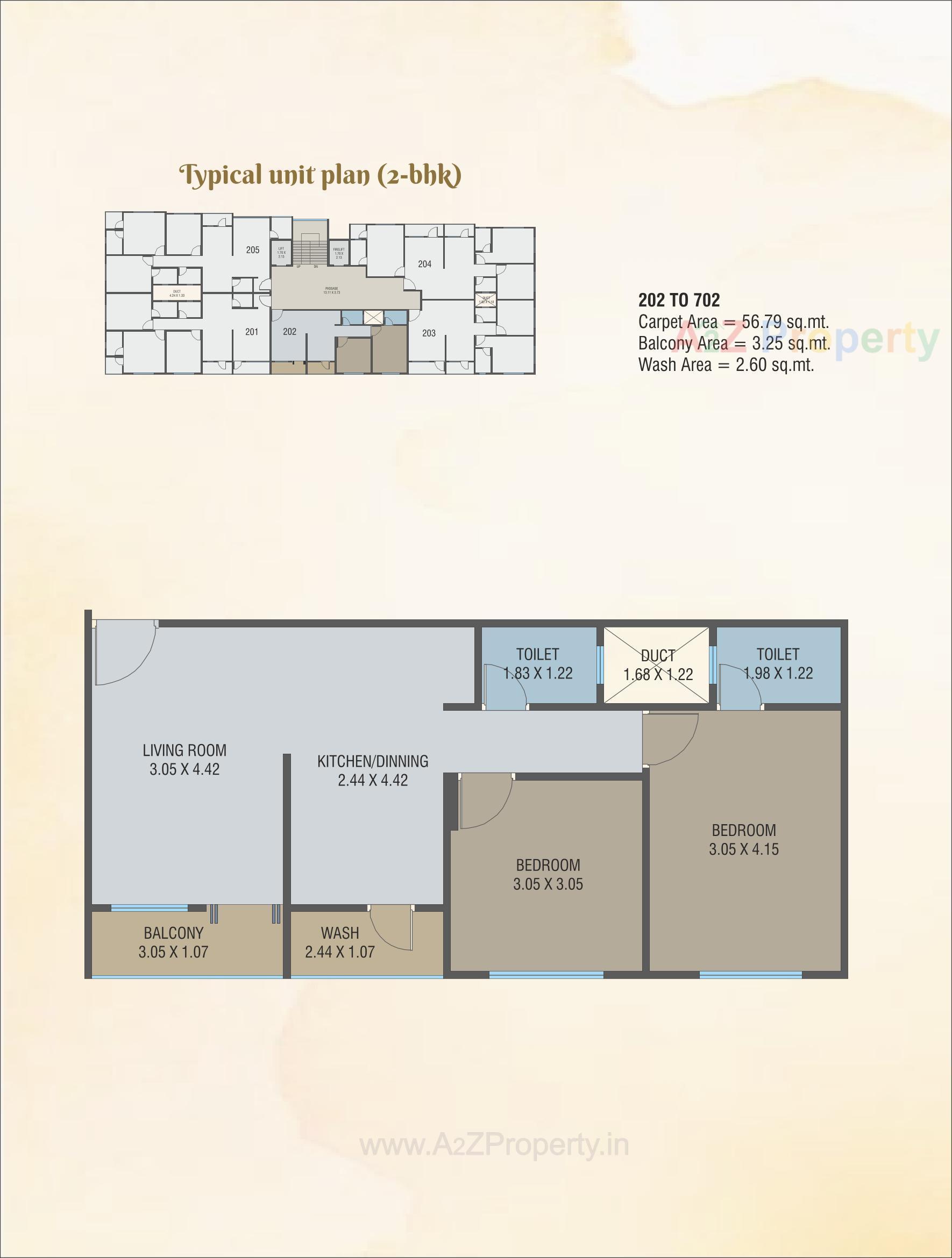 Layout of real estate project Shanti Kunj located at Nagarwada, Vadodara, Gujarat