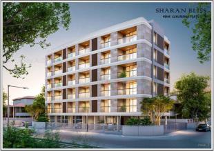 Elevation of real estate project Sharan Bliss located at Nizampura, Vadodara, Gujarat