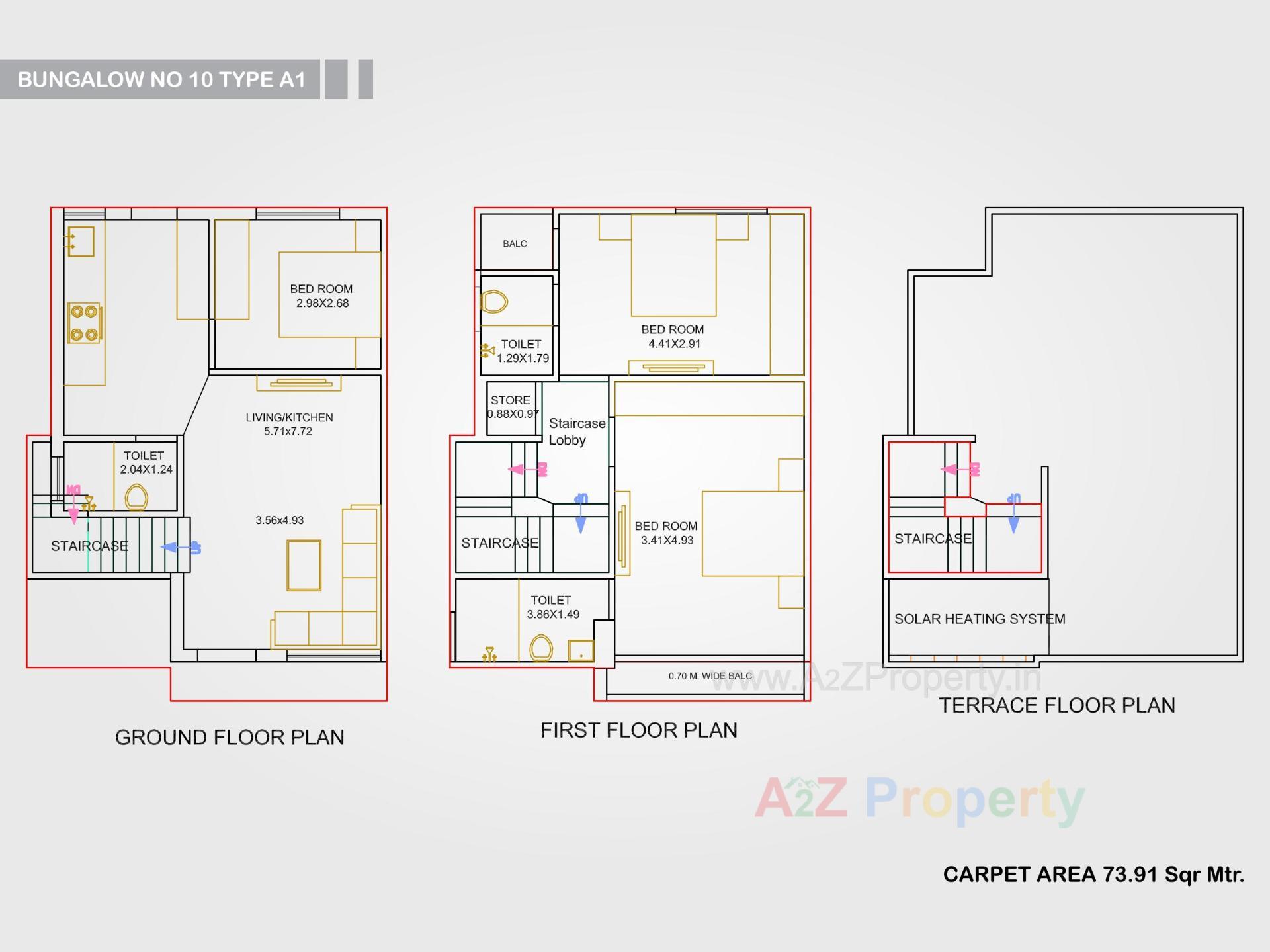 Layout of real estate project Sharnam located at Harni, Vadodara, Gujarat