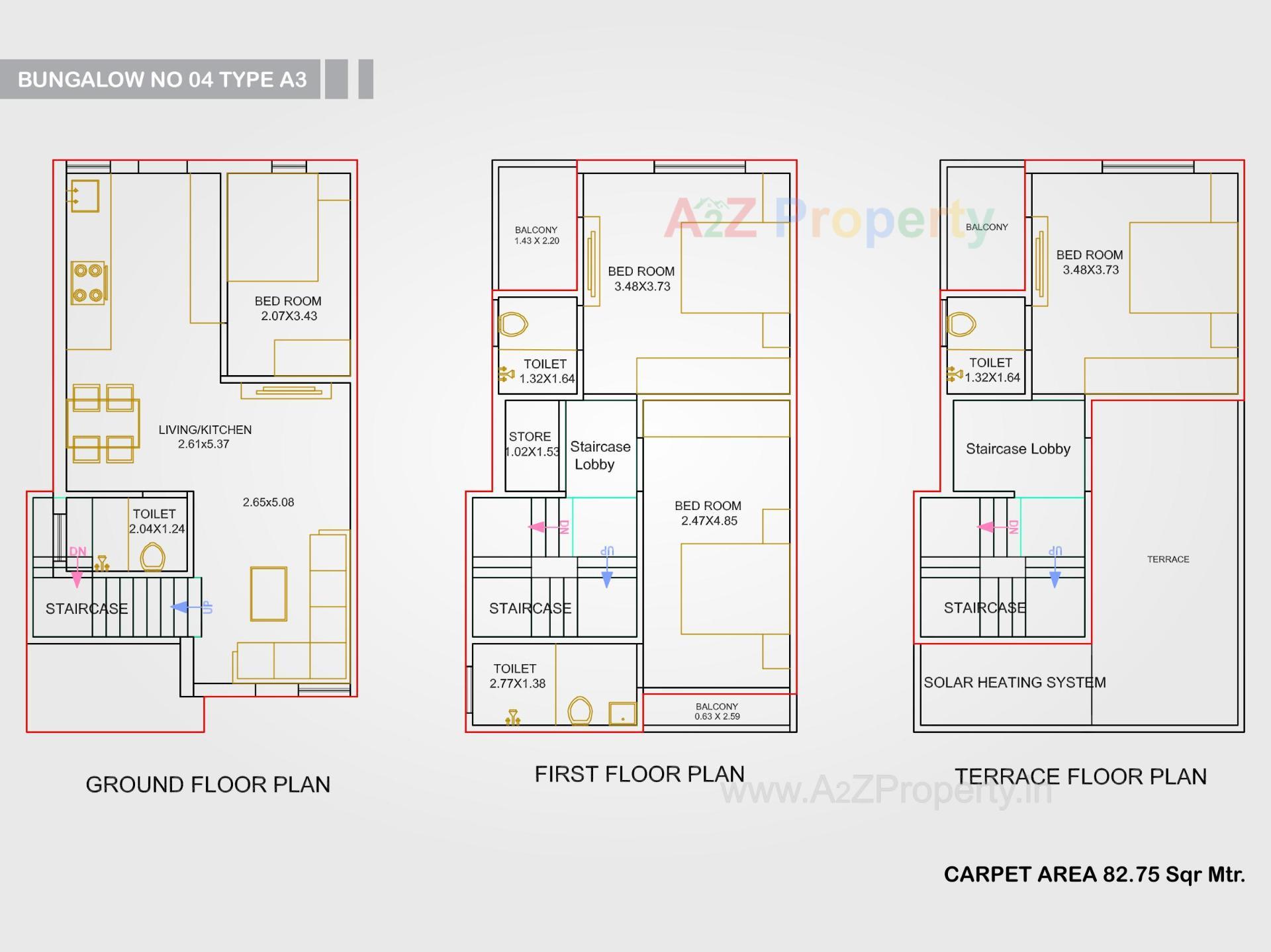 Layout of real estate project Sharnam located at Harni, Vadodara, Gujarat