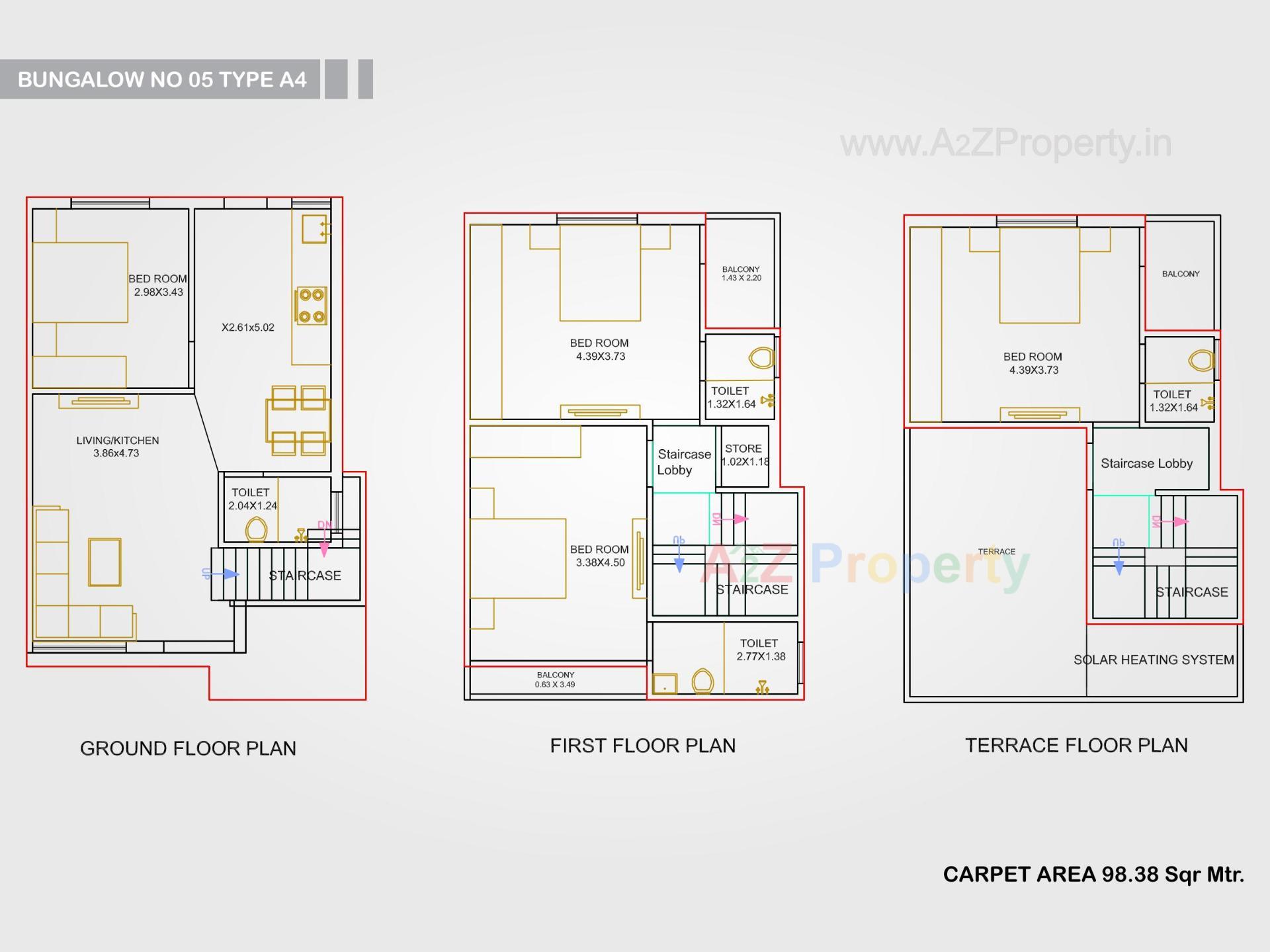 Layout of real estate project Sharnam located at Harni, Vadodara, Gujarat