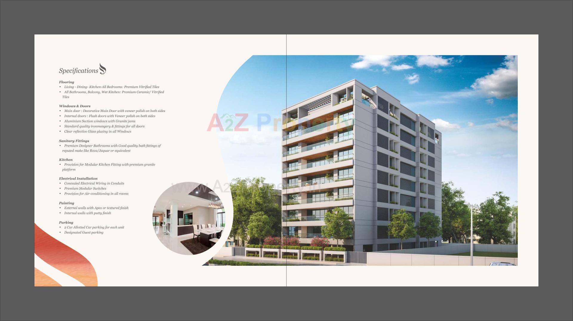  of real estate project Sharnam Aries located at Vemali, Vadodara, Gujarat