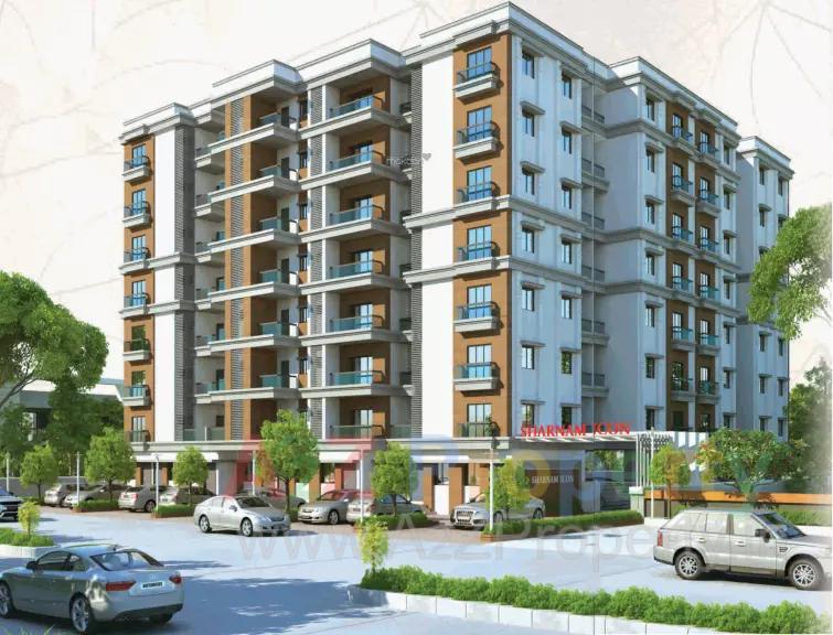 3D Elevation of real estate project Sharnam Icon located at Bapod, Vadodara, Gujarat