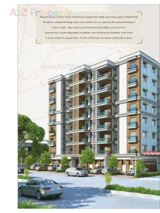 Elevation of real estate project Sharnam Icon located at Bapod, Vadodara, Gujarat