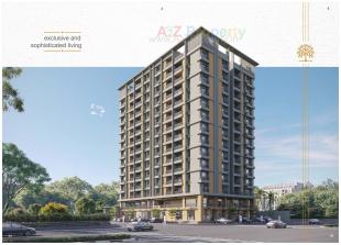 Elevation of real estate project Sharnam Skyline located at Majalpur, Vadodara, Gujarat