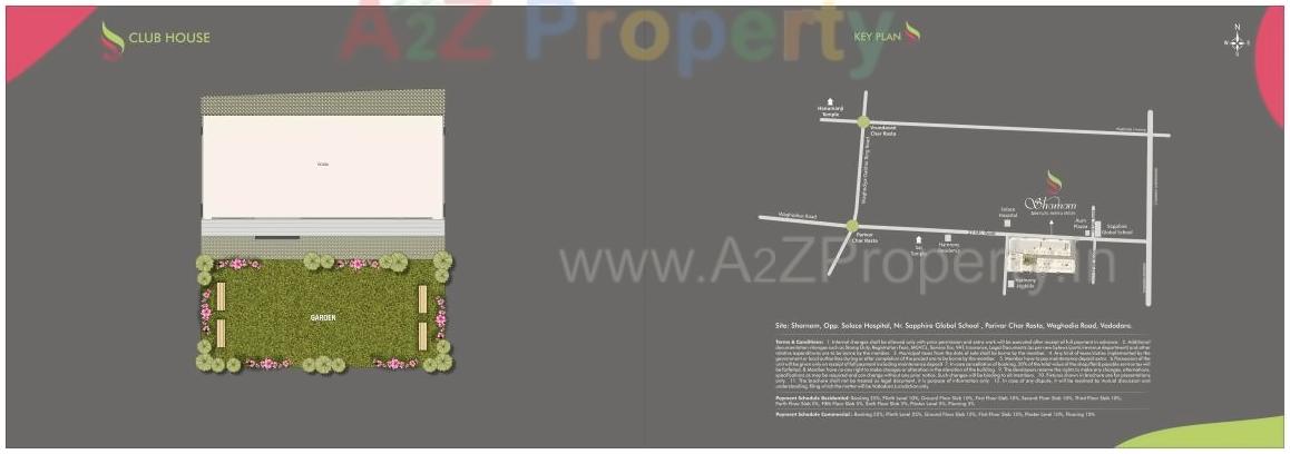  of real estate project Sharnam located at Bapod, Vadodara, Gujarat