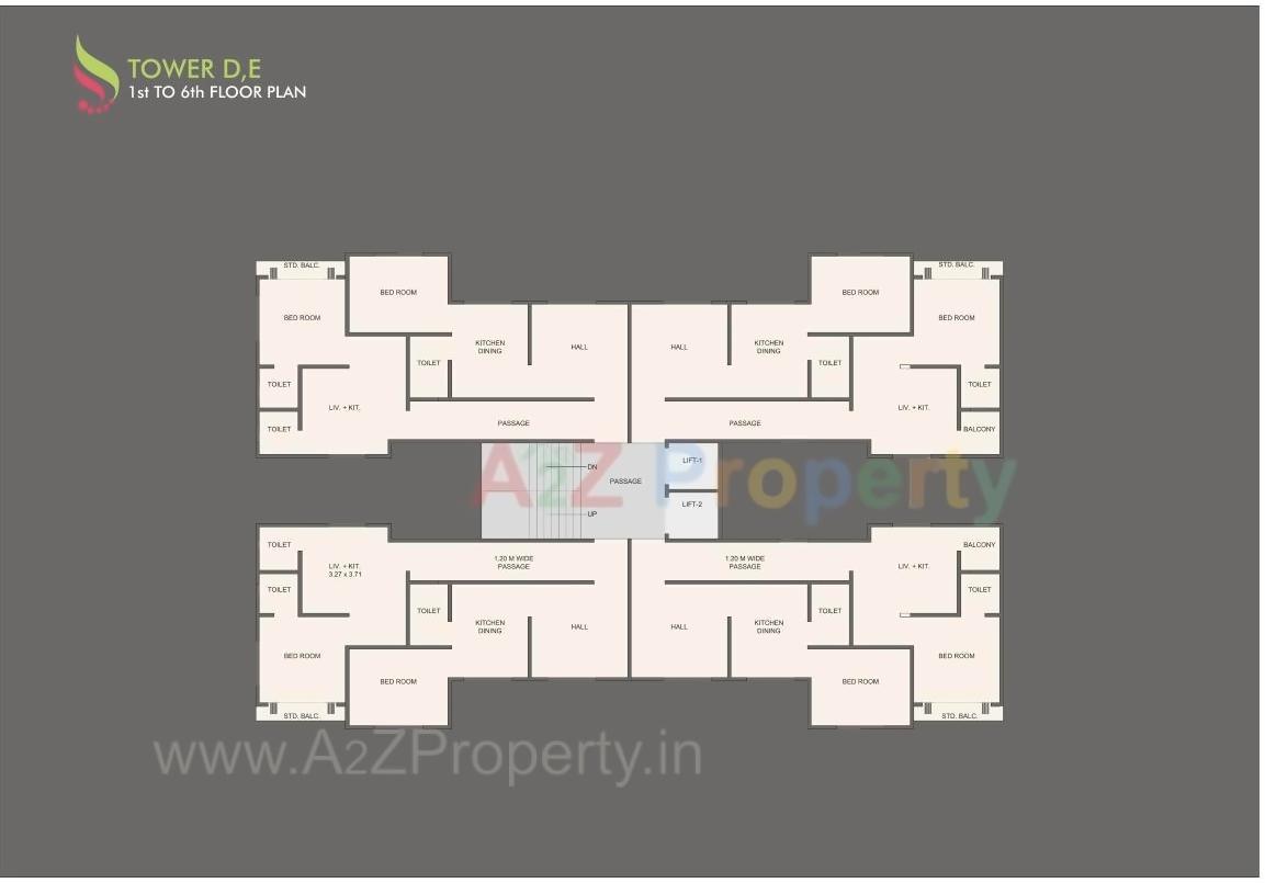 Layout of real estate project Sharnam located at Bapod, Vadodara, Gujarat