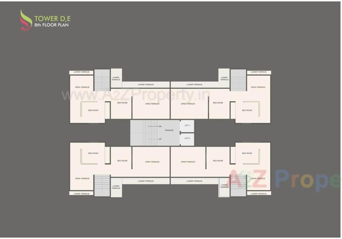 Layout of real estate project Sharnam located at Bapod, Vadodara, Gujarat