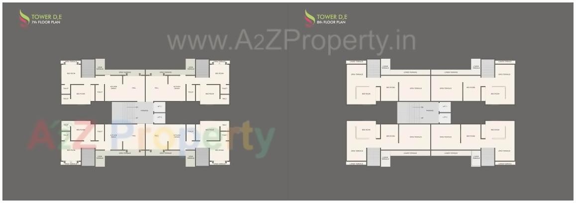 Layout of real estate project Sharnam located at Bapod, Vadodara, Gujarat