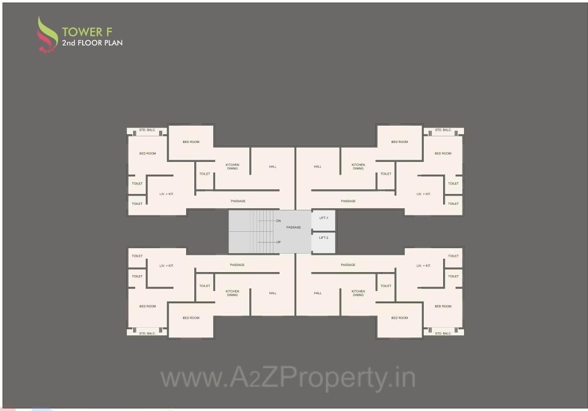 Layout of real estate project Sharnam located at Bapod, Vadodara, Gujarat