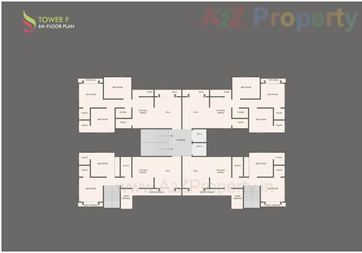 Layout of real estate project Sharnam located at Bapod, Vadodara, Gujarat