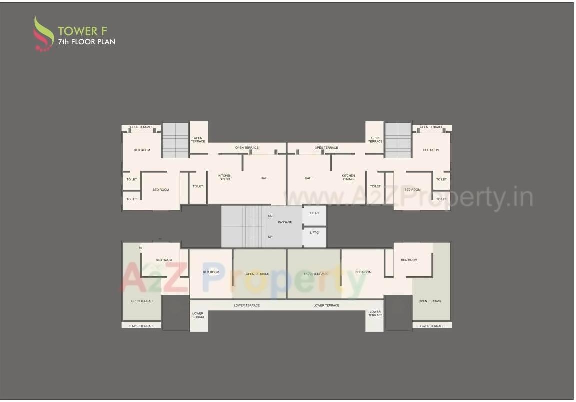 Layout of real estate project Sharnam located at Bapod, Vadodara, Gujarat
