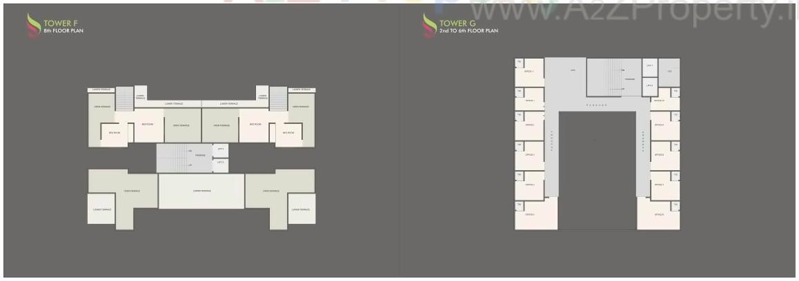 Layout of real estate project Sharnam located at Bapod, Vadodara, Gujarat