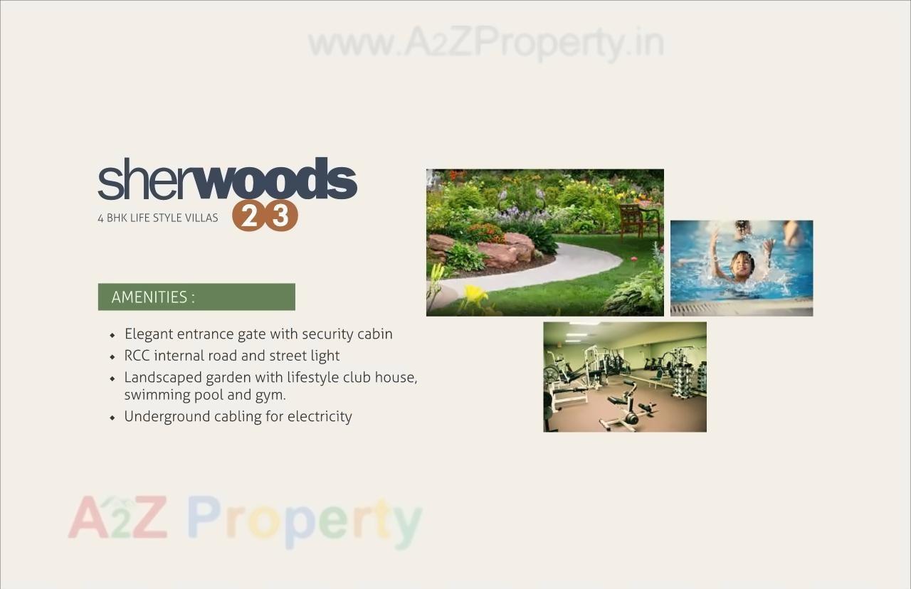  of real estate project Sherwoods located at Khanpur, Vadodara, Gujarat