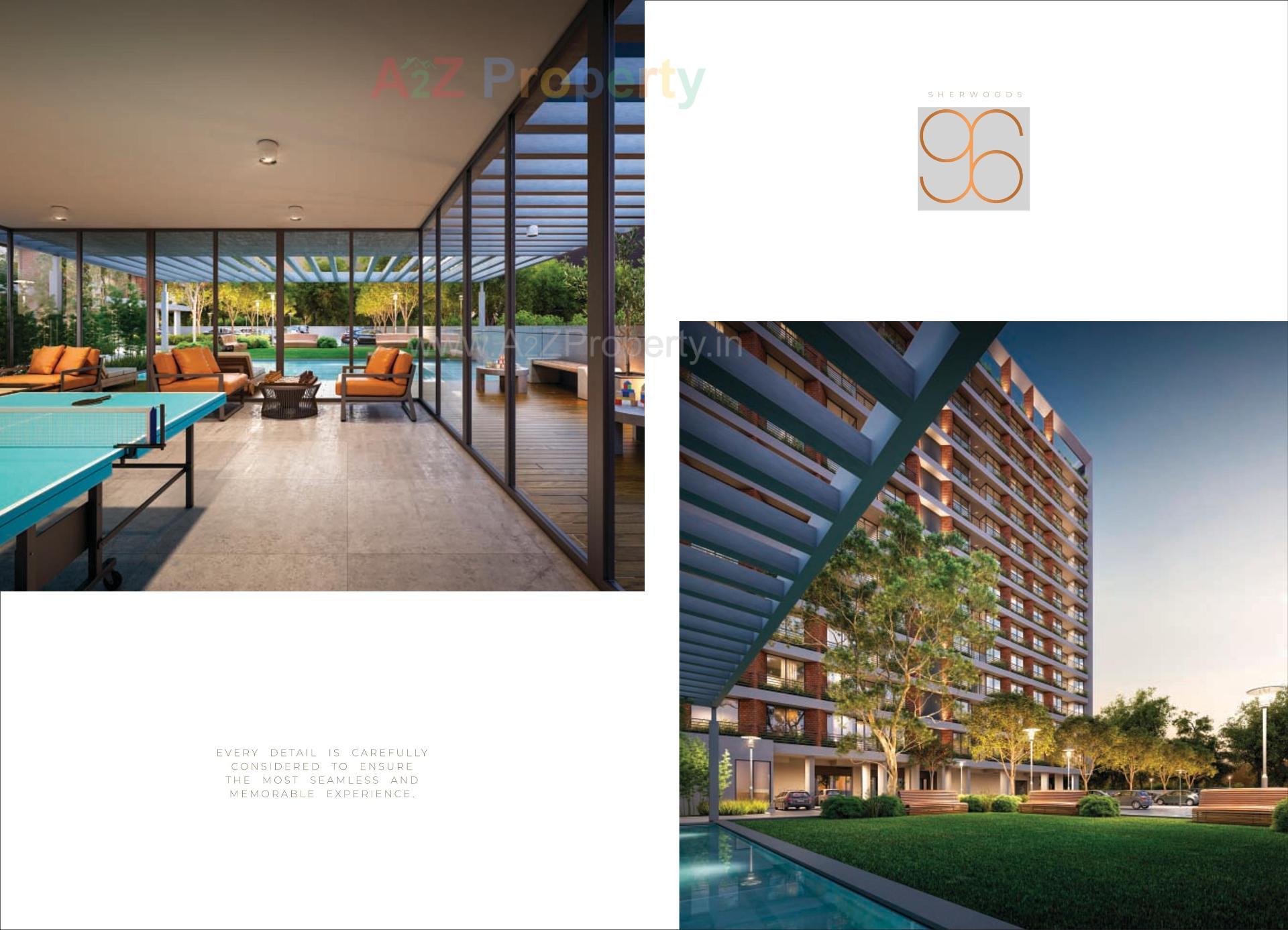 3D Elevation of real estate project Sherwoods located at Sevasi, Vadodara, Gujarat