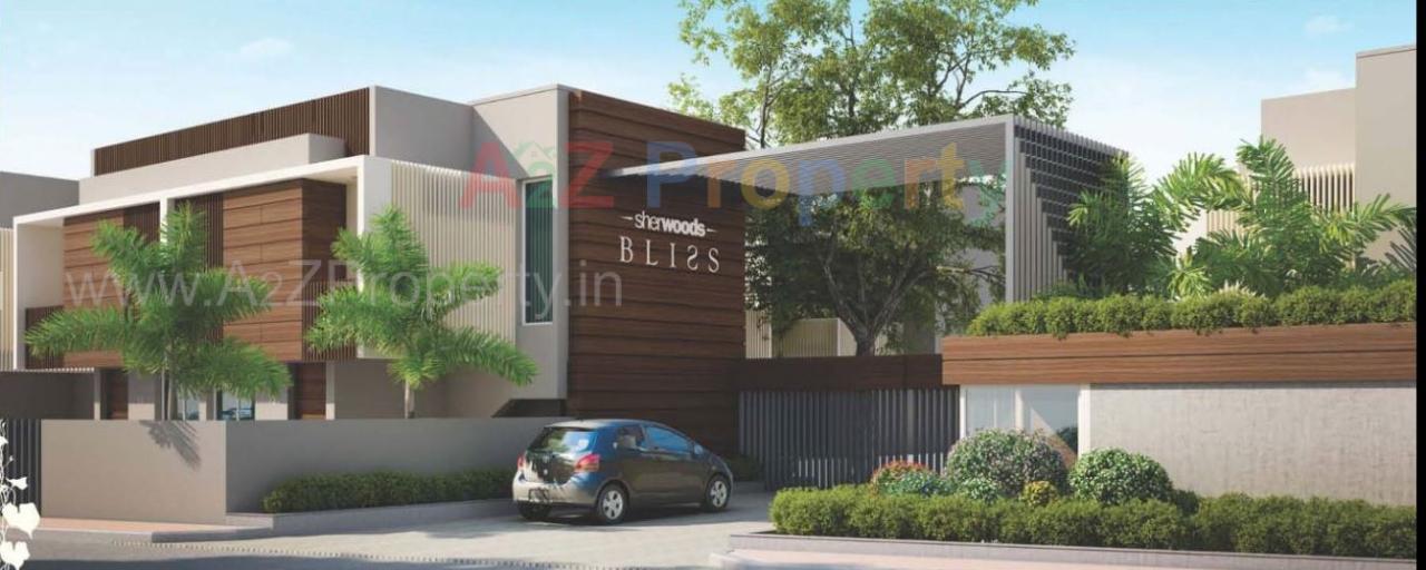3D Elevation of real estate project Sherwoods Bliss located at Talsat, Vadodara, Gujarat