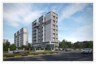 Elevation of real estate project Shikhar Platinum located at Gorwa, Vadodara, Gujarat