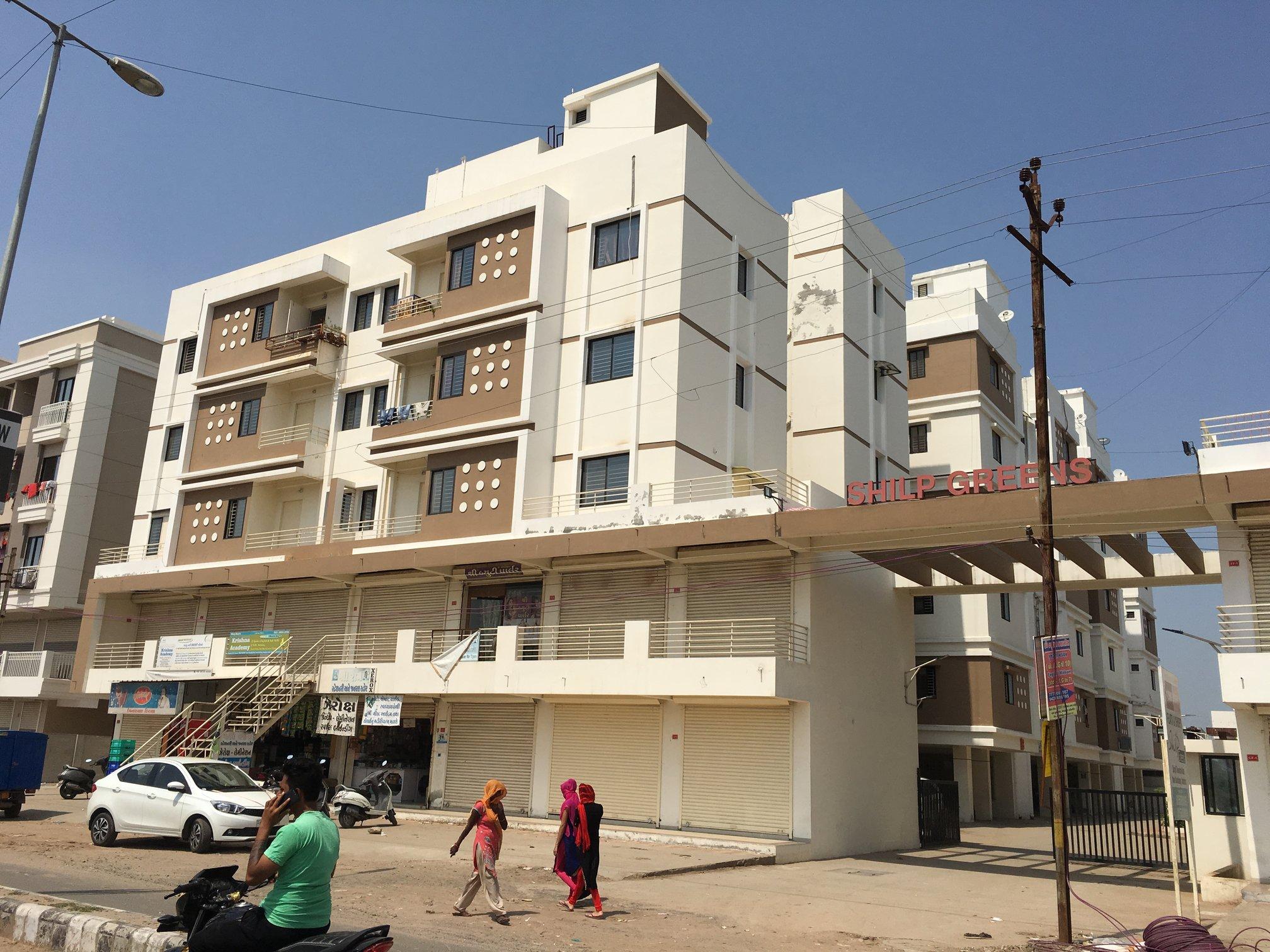 75987_const of real estate project Shilp Greens located at Sayajipura, Vadodara, Gujarat