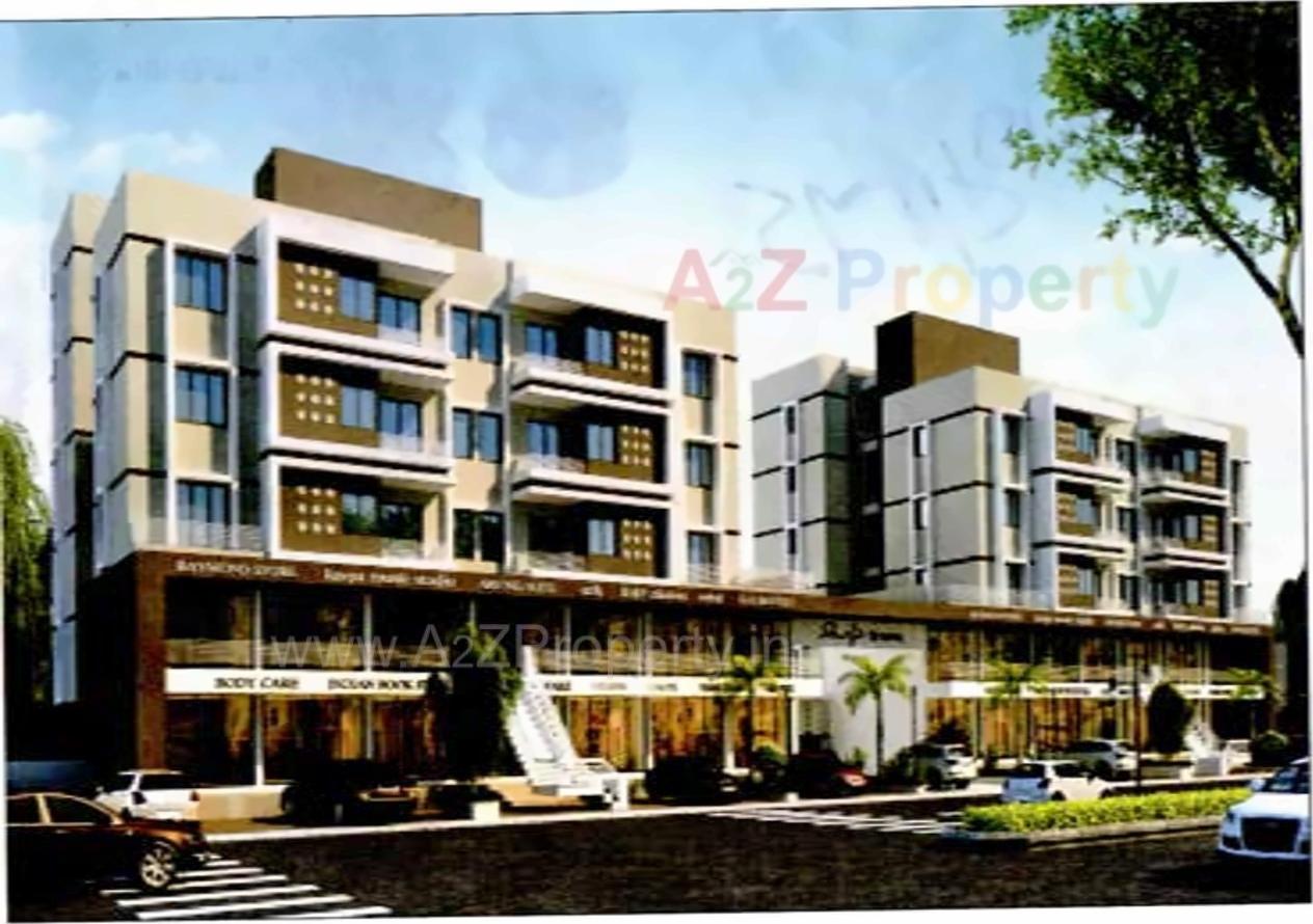 3D Elevation of real estate project Shilp Greens located at Sayajipura, Vadodara, Gujarat