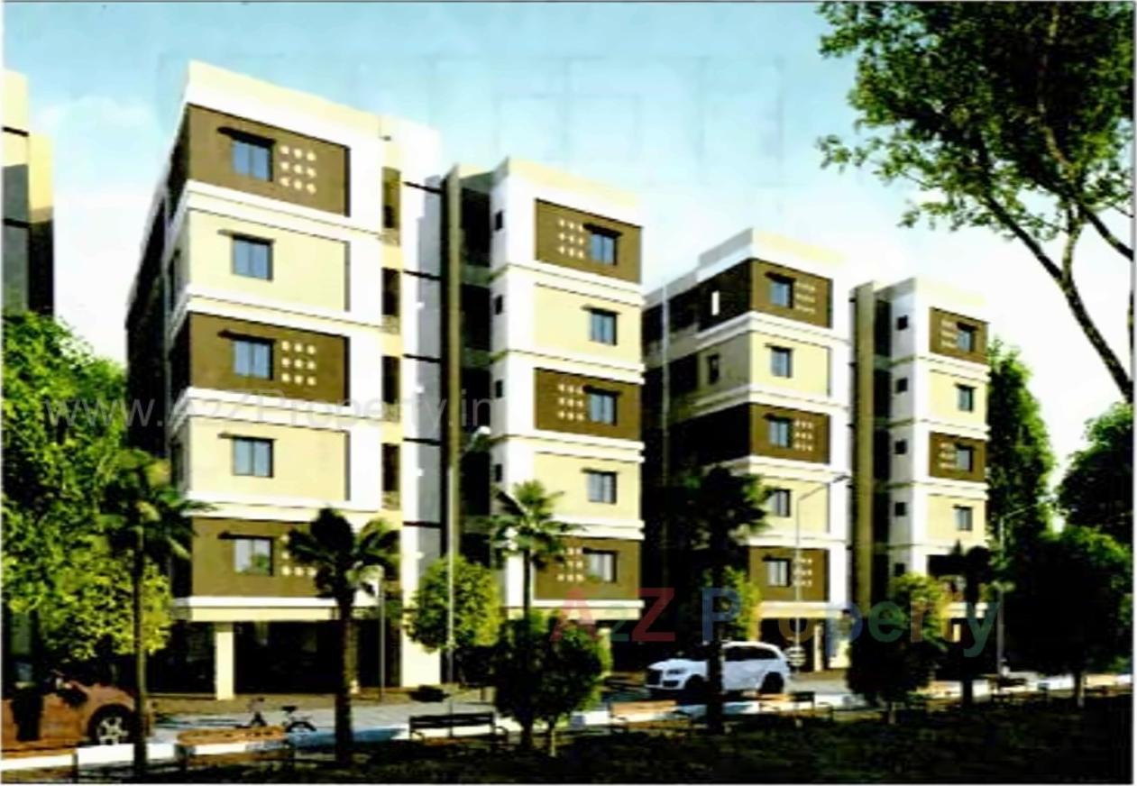 3D Elevation of real estate project Shilp Greens located at Sayajipura, Vadodara, Gujarat