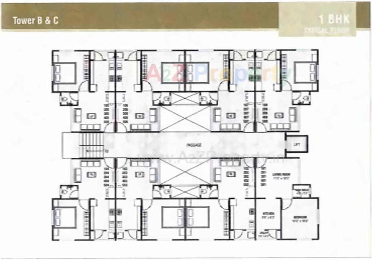 Layout of real estate project Shilp Greens located at Sayajipura, Vadodara, Gujarat