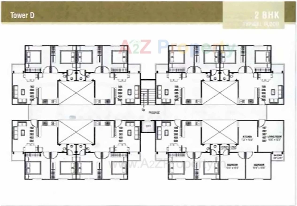 Layout of real estate project Shilp Greens located at Sayajipura, Vadodara, Gujarat