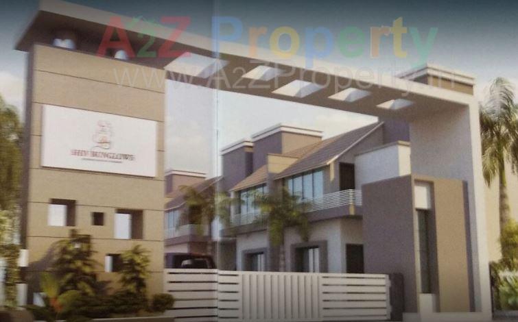 3D Elevation of real estate project Shiv Bunglows located at Khatamba, Vadodara, Gujarat
