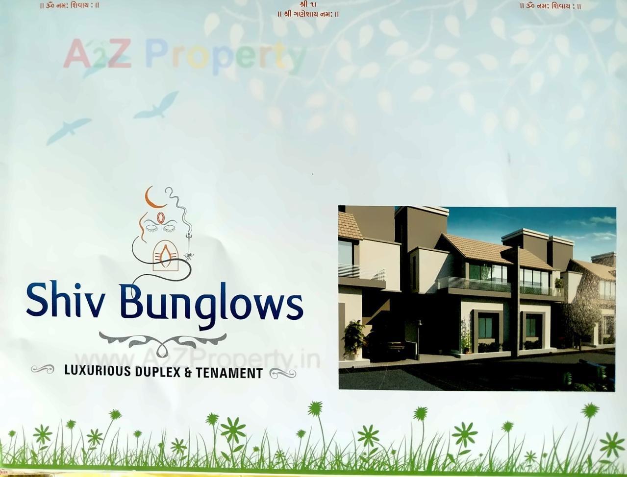 3D Elevation of real estate project Shiv Bunglows located at Khatamba, Vadodara, Gujarat