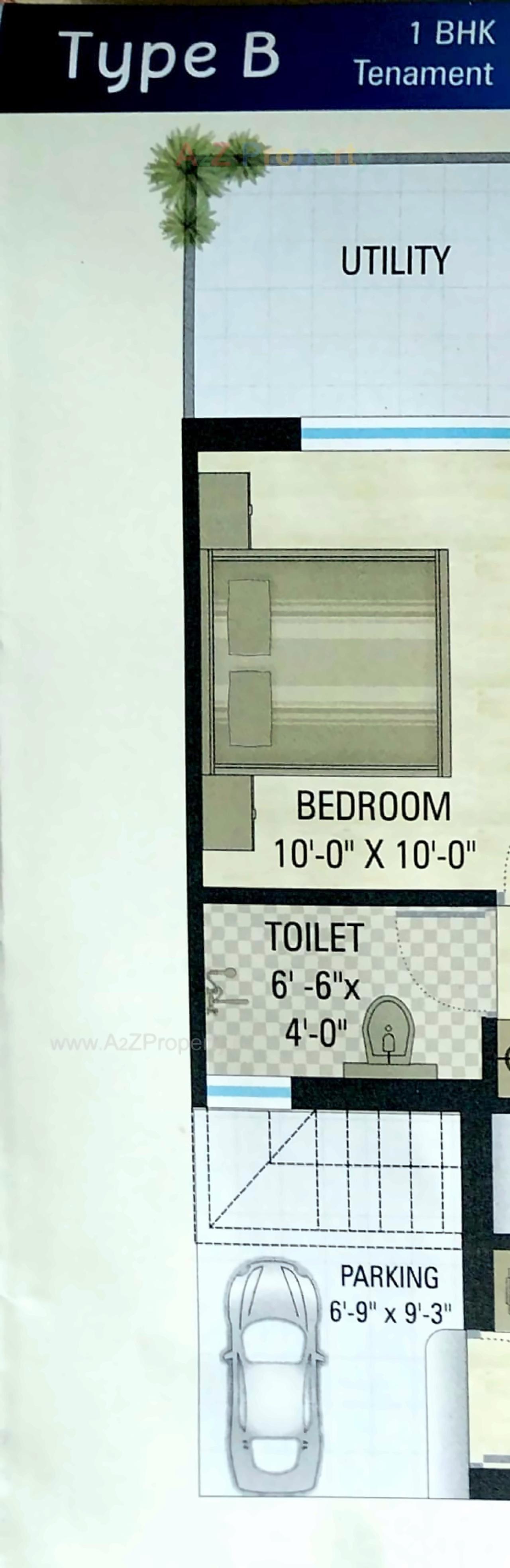 Layout of real estate project Shiv Bunglows located at Khatamba, Vadodara, Gujarat