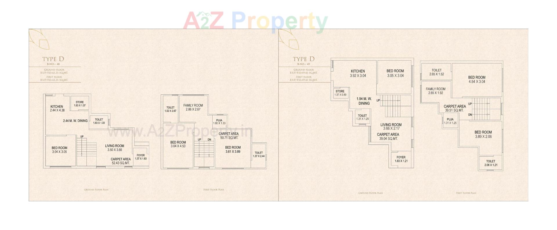 Layout of real estate project Shiv Darshan located at Tarsali, Vadodara, Gujarat