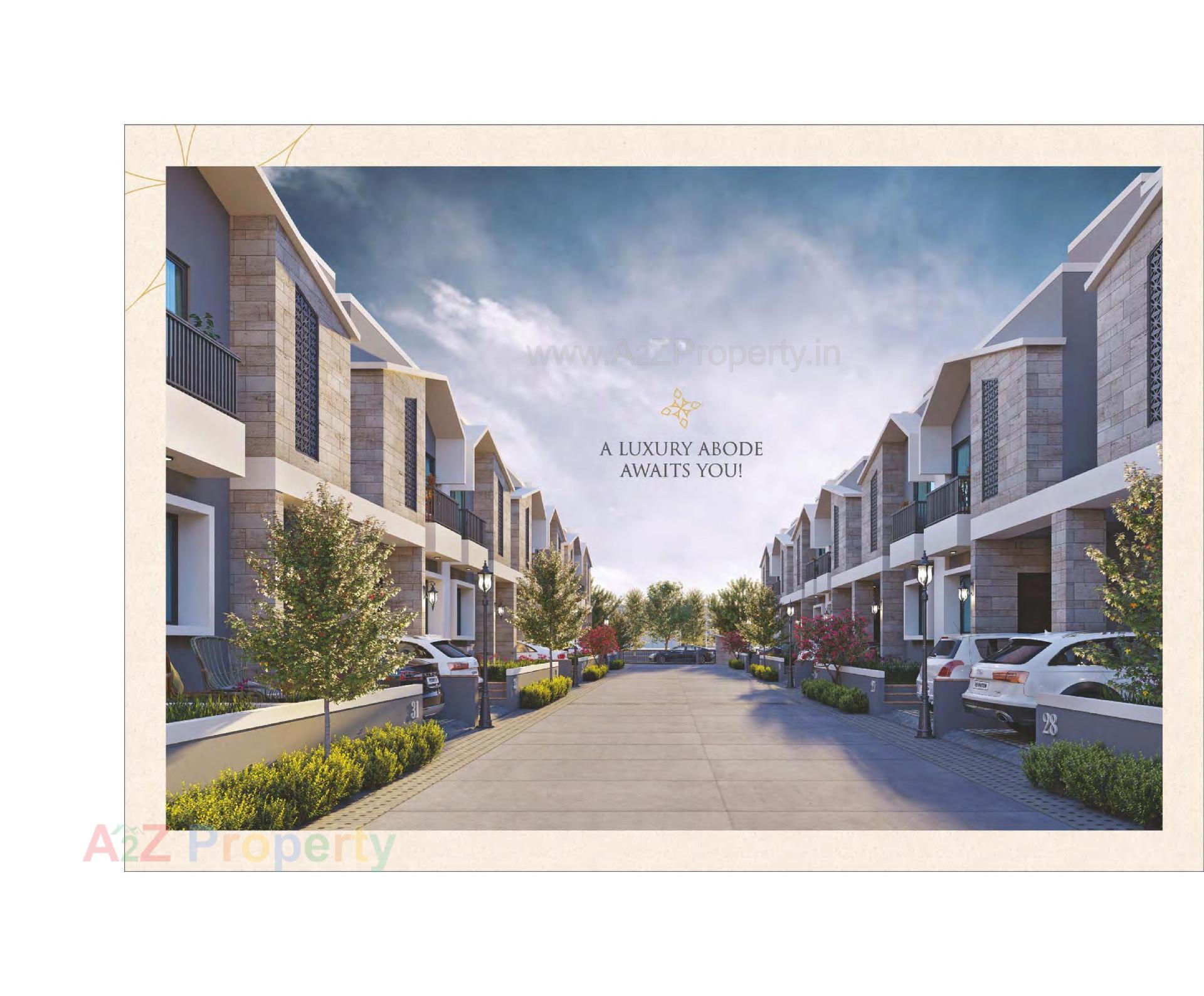 3D Elevation of real estate project Shiv Darshan located at Tarsali, Vadodara, Gujarat