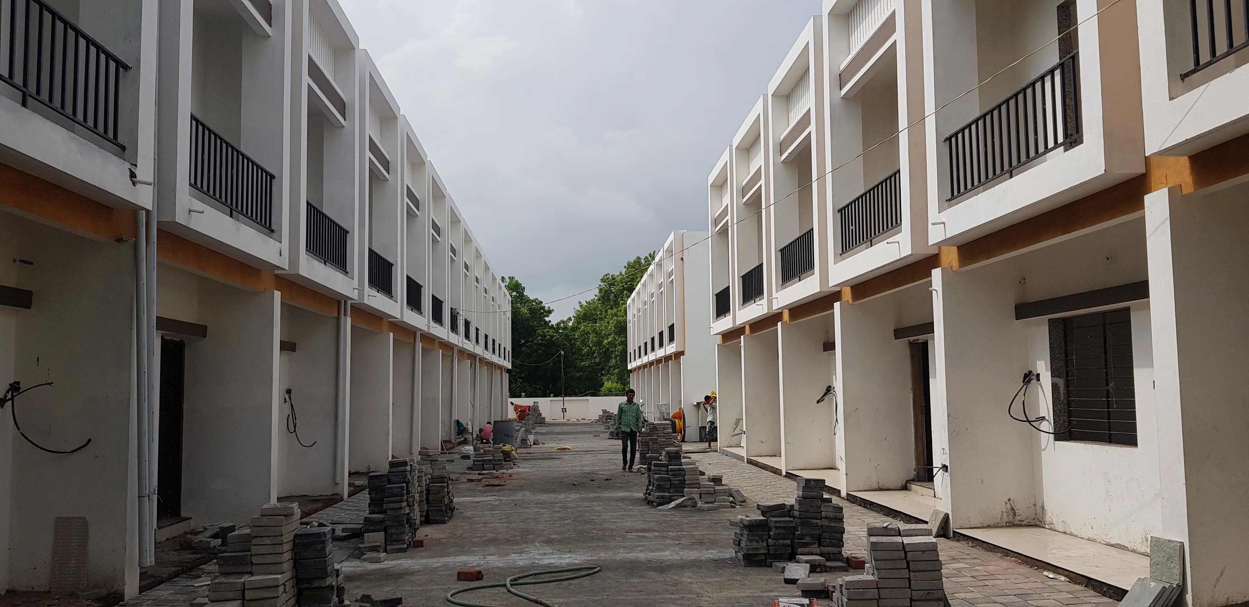 44254_const of real estate project Shiv Duplex located at Bill, Vadodara, Gujarat