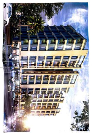 Elevation of real estate project Shiv Enclave located at Kapurai, Vadodara, Gujarat